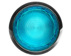 Napęd przycisku 22mm niebieski z podświetleniem bez samopowrotu metalowy IP69k Sirius ACT 3SU1051-0AA50-0AA0