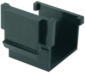 Dummy plug, black, for RJ45 socket, 100021262