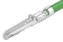 Zacisk zagniatany Żeńskie Molex 105300 Zagniatane 26 AWG Obudowa złącza Nano-Fit 24 AWG