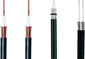 Helukabel 40012 Kabel koncentryczny Średnica zewnętrzna: 10.30 mm RG213 U 50 Ω czarny 100 m