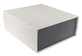 Obudowa urządzeń elektronicznych RS PRO Not Found ABS, biała wysokość zew: 111 mm 264 mm 291 mm