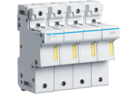 Podstawa bezpiecznikowa 3P+N 50A L51 14x51mm LR604 HAGER