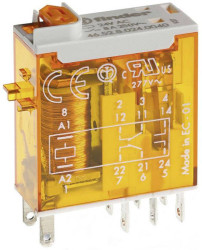 Finder 46.52.8.230.0054-10 Przekaźnik THT 46.52.8.230.0054, monostabilny, 1 cewka, 440 V/AC, 8 A, 10 szt.