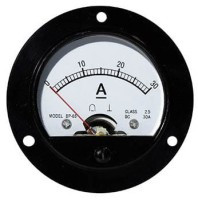 MIER-TABO30A Miernik tablicowy okrągły 30ADC - średnica 82mm