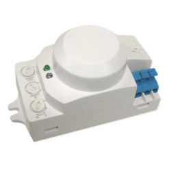 Czujnik ruchu sensor mikrofalowy montażowy 360 24V DC