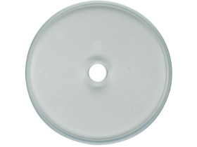 GLASSERIE Szklana płytka wierzchnia do wyłącznika obrotowego jasny 1090 HAGER