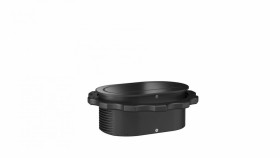 Gniazdo Piccolino, opuszczane, 2 x gniazdo Schuko F, czarny, 82052731