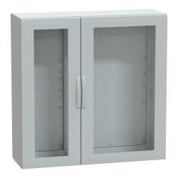 Szafka wolnostojąca, PanelSeT PLA, drzwi: 2, Poliester wzmacniany włóknem szklanym, 1250 x 1250 x 420mm, IP65,