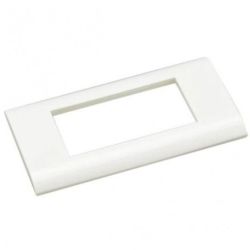 Ramka montażowa 4M 90x45 biała na moduły Mediabox