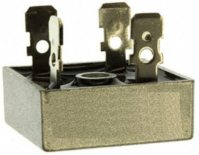 Mostek prostowniczy Jednofazowy 15A 1000V Połączenie silikonowe KBPC