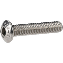 R-TECH 337484 M5 X 25 Hex Socket Button Screws A2 ST/ST - Pack Of 100