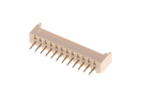 Wtyk PCB 12-pinowe raster: 1.25mm -rzędowe Molex Przewlekany 1.0A 125.0 V.