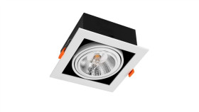 Oprawa Podtynkowa Plaza 1Xgu10 Ar111 Biała Ml4739 Milagro