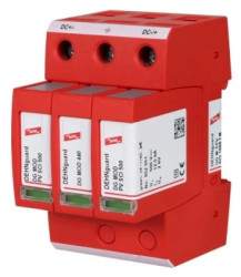 Ogranicznik przepięć C Typ 2 PV 150V DC 3P 10kA 0,8kV DEHNguard M YPV SCI 150 FM 952518