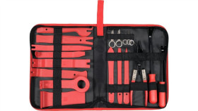 Zestaw Ściągaczy Do Tapicerki I Radia Samochodowego 19Cz.