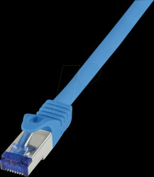 C6A056S Patch cable Ultraflex, Cat.6A, S/FTP, blue, 2 m