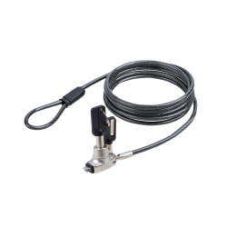 Blokada do laptopa, 1,5 m Slim Lock, do uzytku z: Urządzenia z gniazdem klinowym Noble