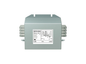 Filtr EMC 180 A B84144A*R000 3-fazowy 0.25 mΩ 440V ac 50/60 Hz EPCOS Blok zaciskowy