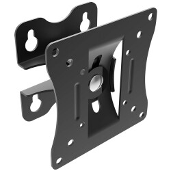 Lindy 40875 LCD Adjustable Wall Mount Bracket for up to 15kg, Black