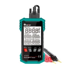 Tester MPPT ET271 Solar 1600W 3-90V 40A z wbudowaną baterią litową o wysokiej precyzji i automatycznym wyłączaniem, zaawansowane