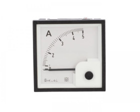 Amperomierz AC 72X72 pomiar bezpośredni 5A RQ72E AN22D1A500