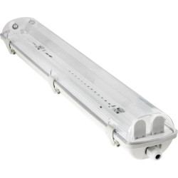 Oprawa Lampa Hermetyczna LED Pyłoszczelna 60cm 2xT8 G13 IP65 OHLD-218 HERSO Lumiled