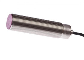 Czujnik indukcyjny M18x1 dł: 70 mm zabudowany Sn: 5 mm 10-35VDC 180 stC PNP NC kabel 5m IP50 IB18C340