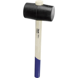 kwb 445050 Soft face Hammer hard rubber fits tiles Wood sheet Metal