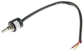 Potencjometr z przewodem nawojowym 1kΩ RS PRO średnica wału 6,35 mm 1W długość wału 25mm średnica 25.4mm Montaż panelowy