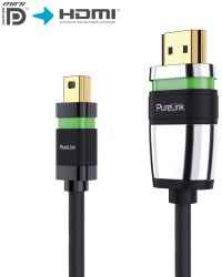 ULS2000-015 MiniDP/HDMI Cable - Ultimate Series - 1,50m - black