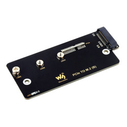 PCIe to M.2 adapter (B) for Raspberry Pi CM4 IO Board
