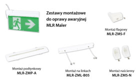 Zestaw montażowy MALER flaga C91-MLR-ZMS-F