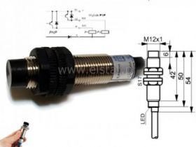 Czujnik indukcyjny TID1204P ( PNP, NO/ NC, 4P)