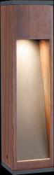 94677 Bollard luminaire Trabia, 3.5 W, 230 lm, 3000 K, IP44, wood