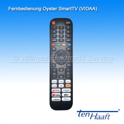 Fernbedienung für Oyster SMART-TV, VIDAA System