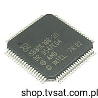 IS80C188-20 UPC 16-Bit 20MHz SMD-QFP80 AMD