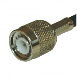 Złącze koncentryczne Montaż na kablu Męski 50Ω typ złącza Złącze TNC 11GHz Połączenie zagniatane