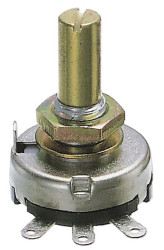 Potencjometr 5kΩ typ Obrotowy Nidec Components średnica wału 5 mm 0.25W