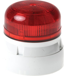 Sygnalizator 12 V DC, 24 V DC Czerwony Montaż na podstawie Ksenon