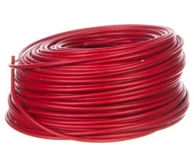 Osłona wentylacyjna z siatką fi125 TUOS brązowa T32BR