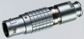 Złącze wielostykowe przemysłowe 19-pinowe Montaż na kablu Wtyczka LEMO