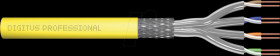 DK-1745-A-VH-10 Network cable, Cat.7a, S/FTP, yellow, 1000m