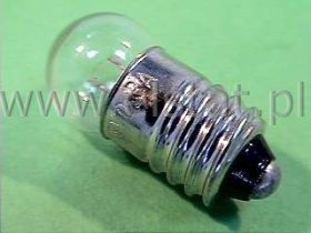 Żarówka 3,5V 0,2A gwint E10