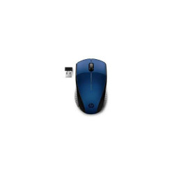 HP 7KX11AA#ABB Mouse Optical Blue 3 Buttons 1300 dpi Built-in scroll wheel