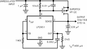 Series of Adjustable Micropower Voltage Regulators