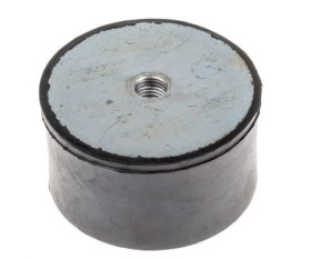 Mocowanie antywstrząsowe, M16, Ø 100mm, materiał: Guma naturalna 60Shore A, RS PRO