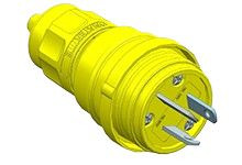 Moduł złączy dużej mocy 3-pinowe Molex 15A Męski