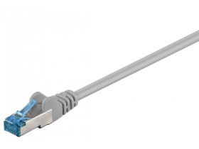 CAT 6a kabel krosowy, S/FTP (PiMF), Szary