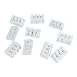 10 sztuk Kostka z Dźwignią Szybkozłączka 4x0.75-2.5mm2 450V VDE DGN 10-DG238-10.0-04P