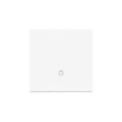 Simon 55 Klawisz pojedynczy z piktogramem światło do: SP1M Biały mat TKWS1/111